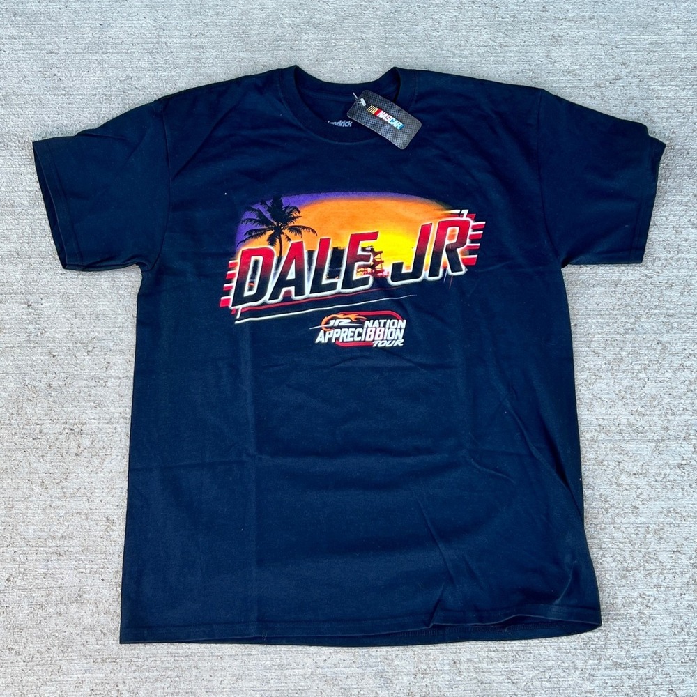 NASCAR Dale Jr Appreci88ion Tour Shirt Mens L Racing Graphic Tee Motorsports